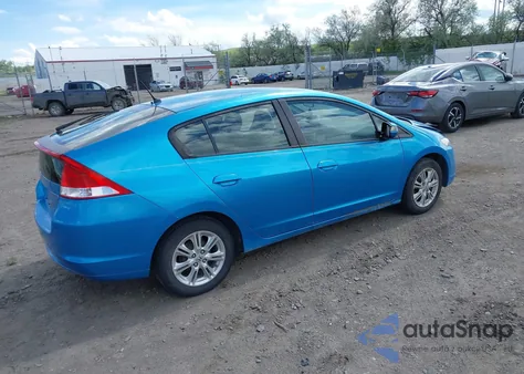 2010 Honda Insight Ex from USA, damaged, VIN JHMZE2H78AS023102